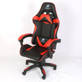 Gaming Racing Chair Height Adjustable Ergonomic PC Computer Chair E-Sports Gamer Office Task Swivel Chair w/ Headrest Lumbar Support Pillow 441lbs Wei