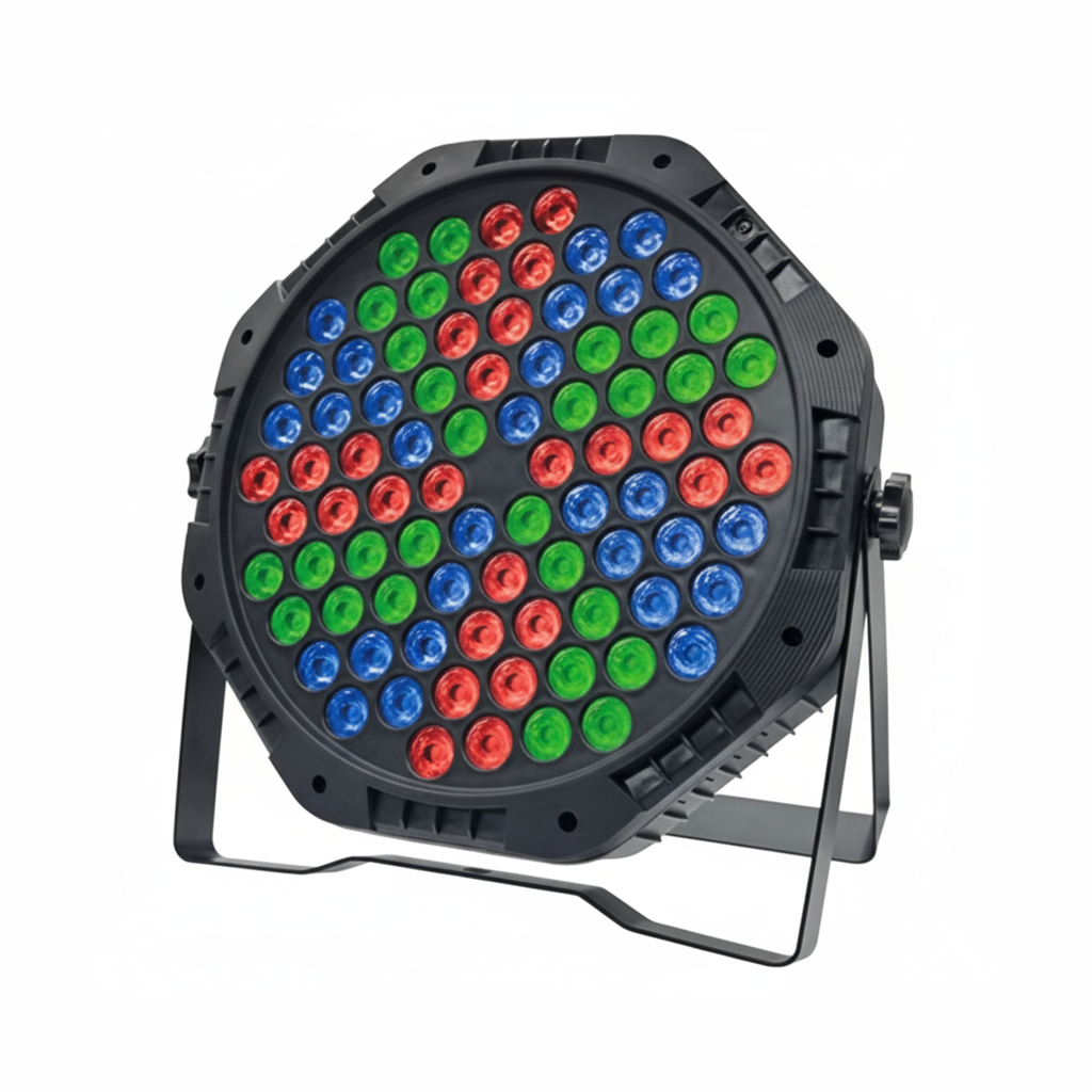 Compact RGB LED Par Light – 7-Channel DMX512 Stage Light for Parties & Small Venues