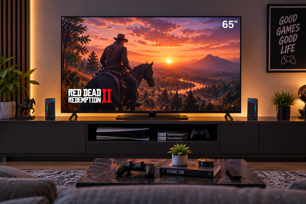 RGB USB Gaming Soundbar – 6W ABS Speaker for PC/Computer