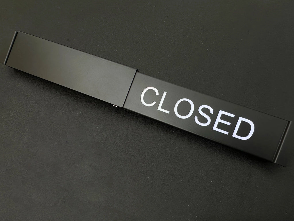 LED Open Closed Sign – RGB Business Sign with App Control