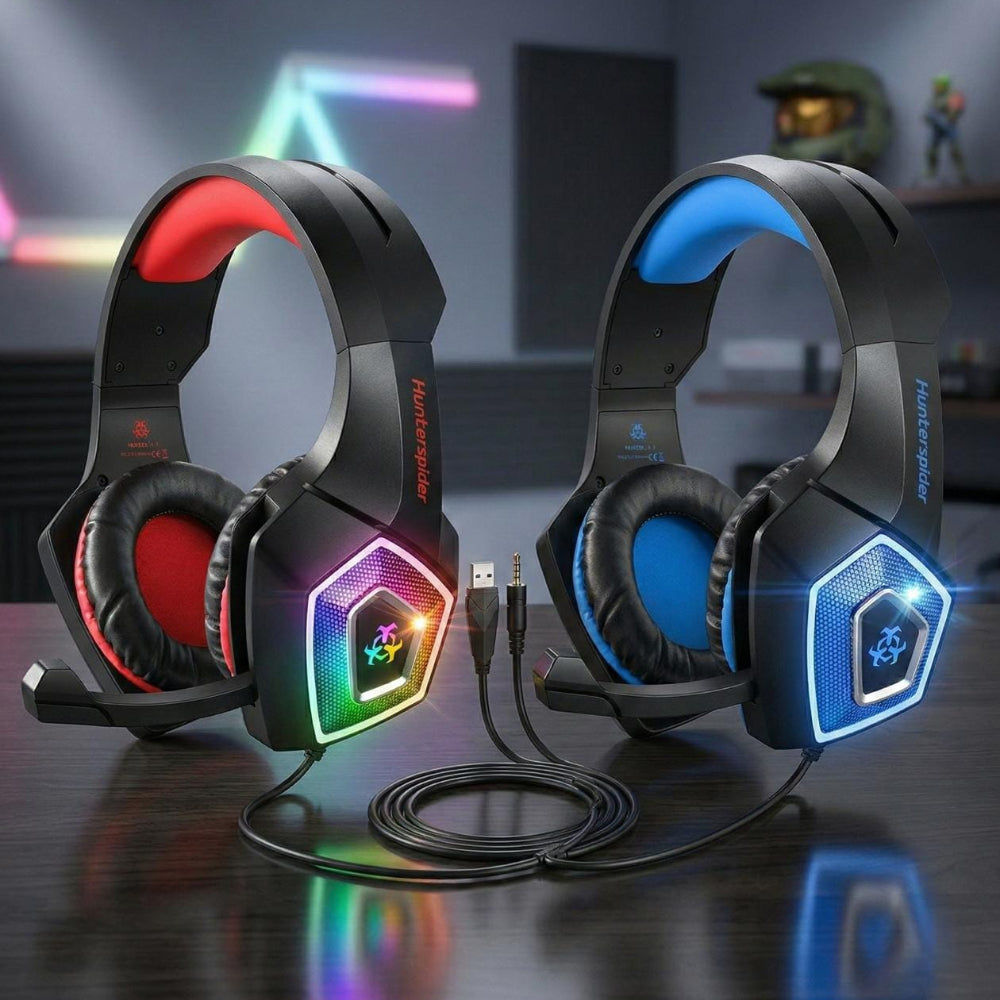 Stereo RGB Gaming Headset with Microphone