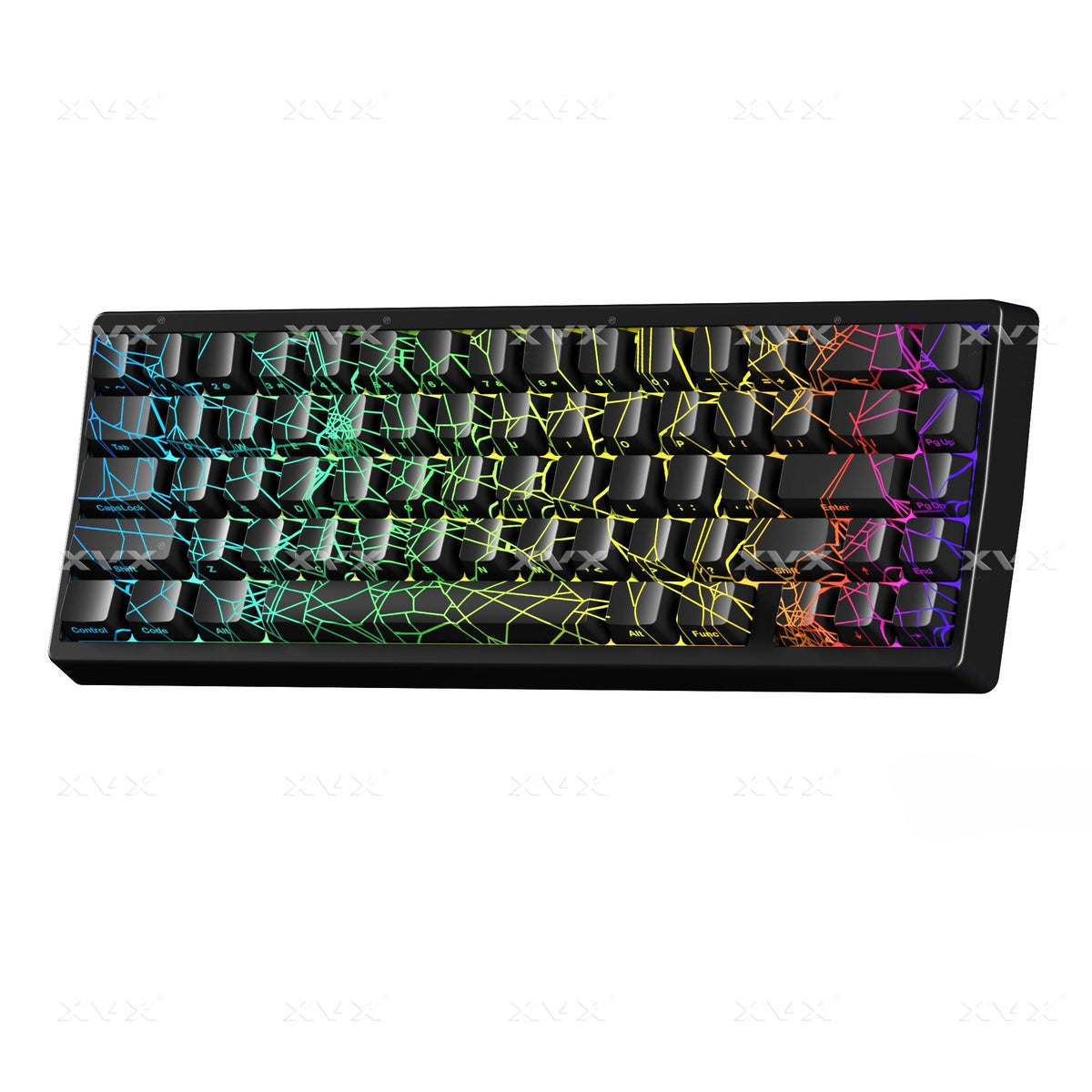 XVX M67 JadeStone Spider Web Tri-Mode RGB Mechanical Keyboard