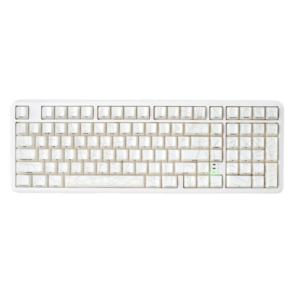 XVX M67 JadeStone Spider Web Tri-Mode RGB Mechanical Keyboard