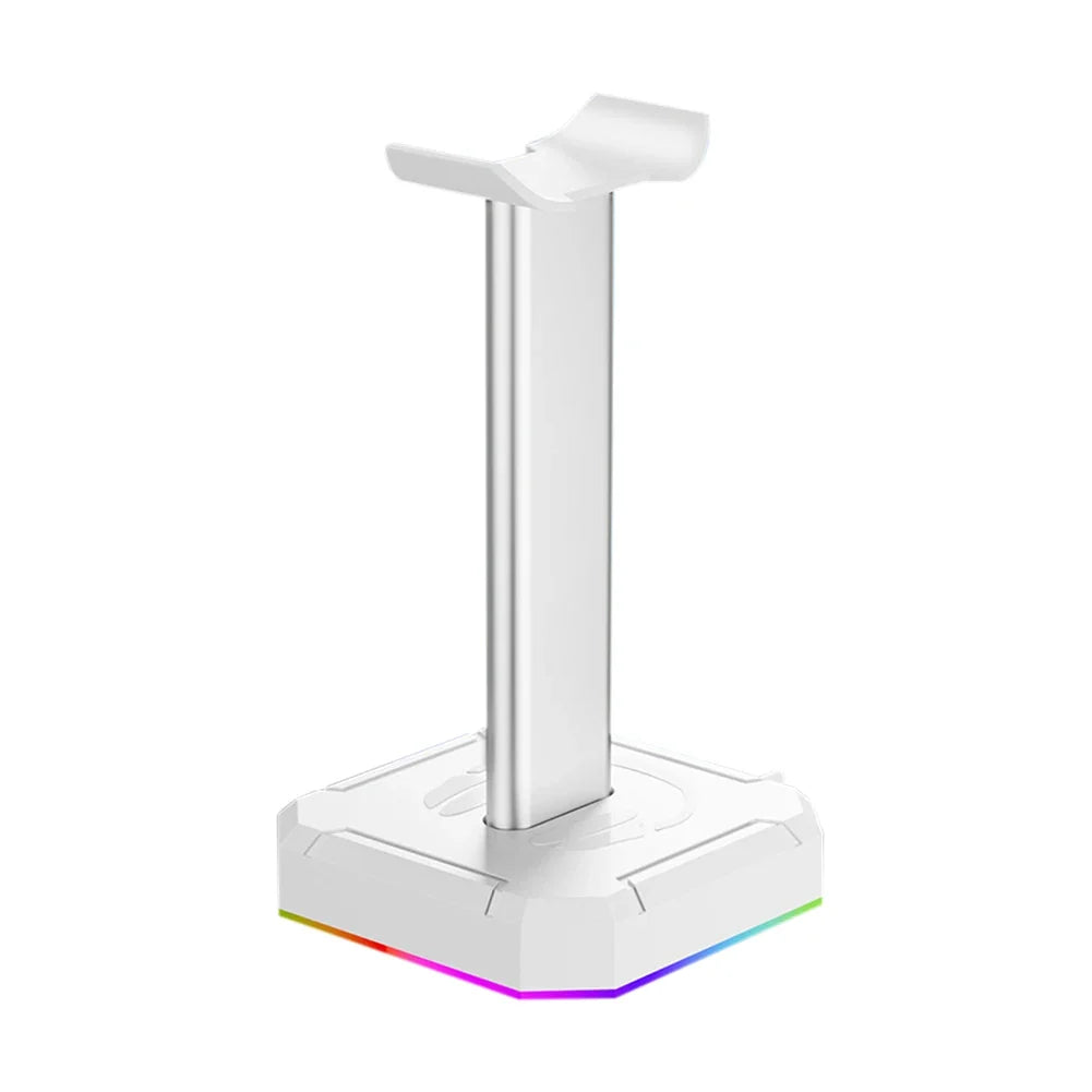 Soporte Auriculares Gaming RGB 10 Modos Luz USB 3.5mm
