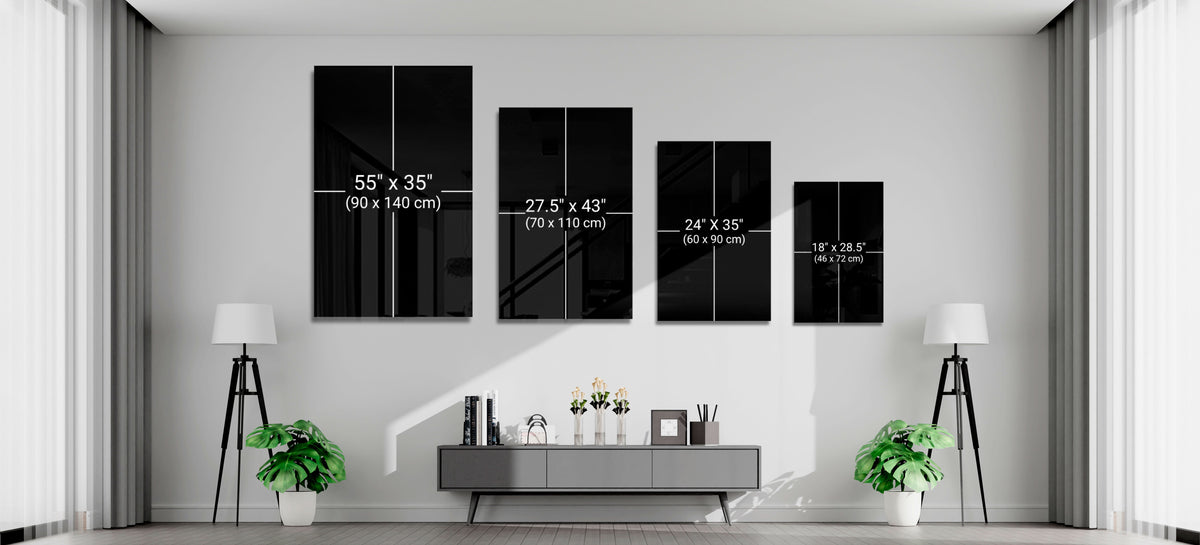 Manga Glass Wall Art || Designer Collection