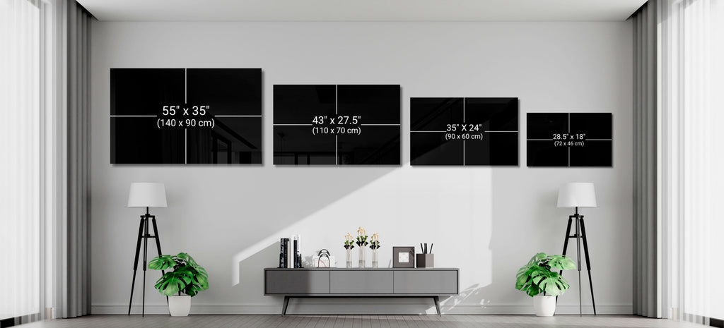 Manga Glass Wall Art || Designer Collection